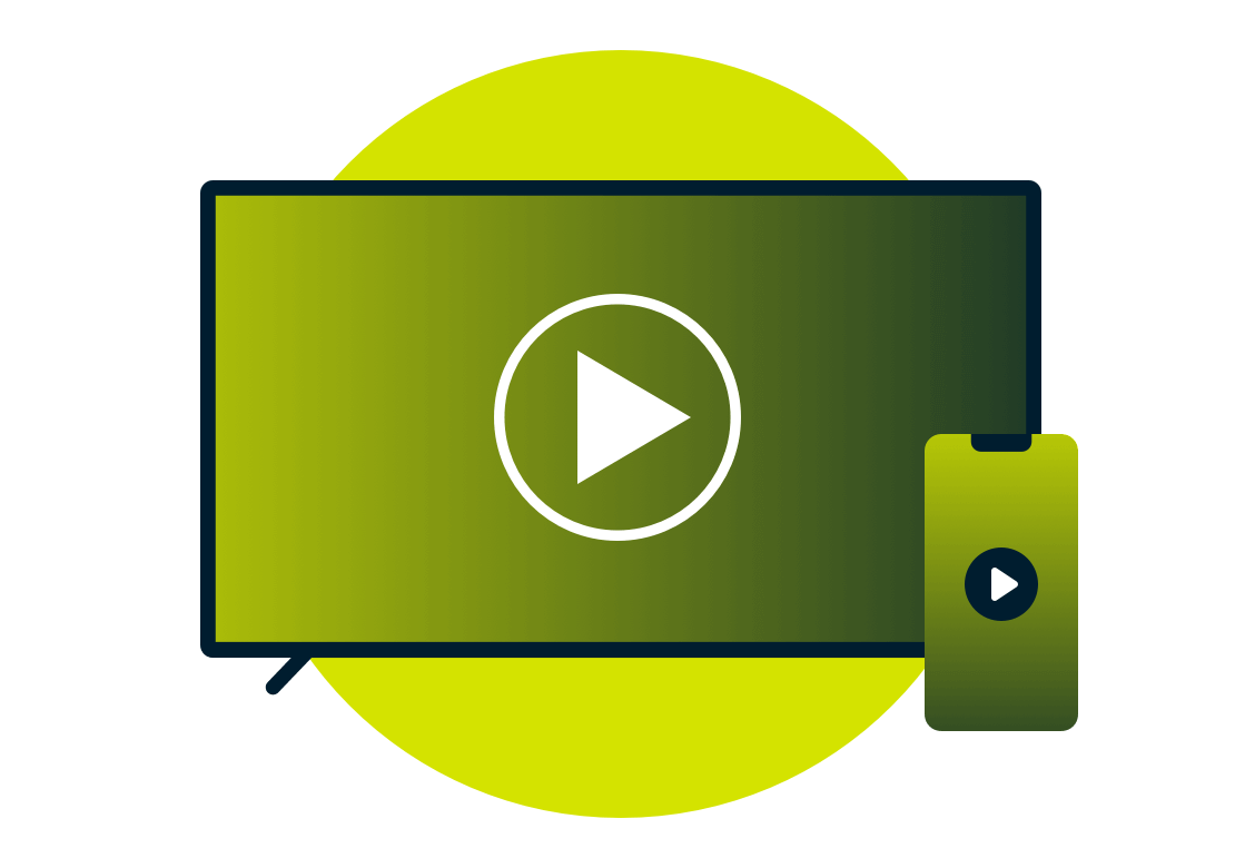 Sky Go-Logo auf dem Fernsehbildschirm.